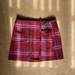 Plaid skirt